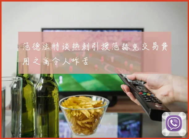 范德法特谈热刺引援范赫克交易费用之高令人咋舌